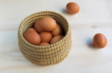 Fresh eggs