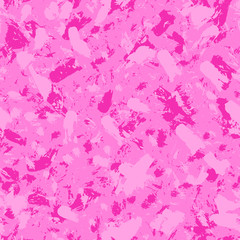 Obraz premium Vector grunge hand drawn seamless pattern. Pop art ink marble fabric texture. Pink fashion abstract background in 80s-90s color cartoon style.