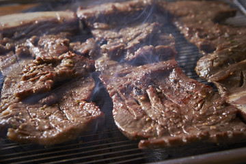 Grilled beef