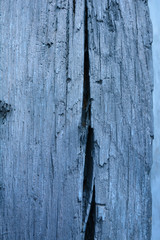 Old blue wood wall