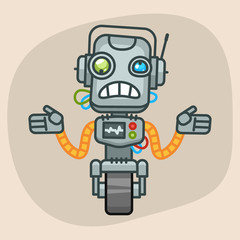 Robot Does Not Know What to Do