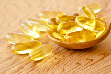 Cod liver oil omega3 gel capsule