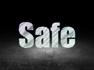 Safety concept: Safe in grunge dark room