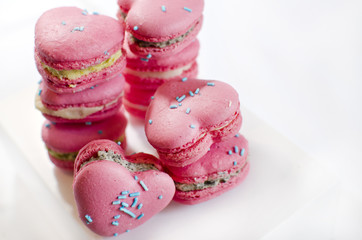 Love Heart Macarons