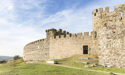 Fototapeta na wymiar ancient castle in Arraiolos city, Évora District, Portugal