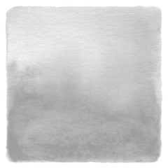 Abstract gray watercolor on white background