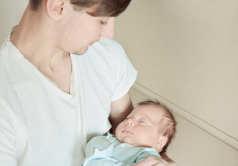 Parent with child