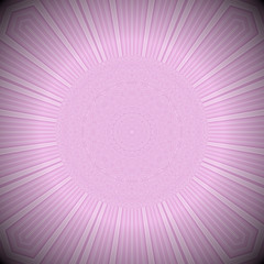 Hintergrund Mandala in Rosa und Grau, Vorlage,  moderne Kunst, geeignet für Hypnose, Meditation, Mystik, Esoterik, Ornament, Kaleidoskop,  Kachel, Bollywood, abstrakt, orientalisch, Entspannung