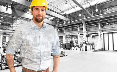 kompetenter Ingenieur im Maschinenbau