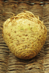 Fototapeta premium Raw Celery Root