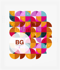 Obraz premium Modern geometrical abstract background