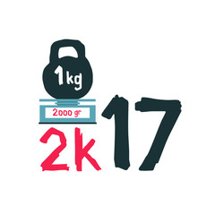 Typographic composition in 2017