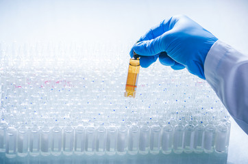 Medical glass ampoules