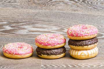colorful donuts