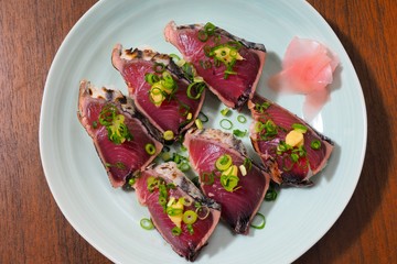 鰹のたたきの寿司