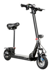 electric scooter on white background © Ruslan Semichev