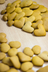 Hearts and shapes for the dough