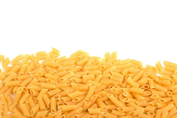 Pasta isolated on white background