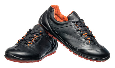 Running shoe, sneaker or trainer isolated on white