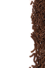 Pasta isolated on white background