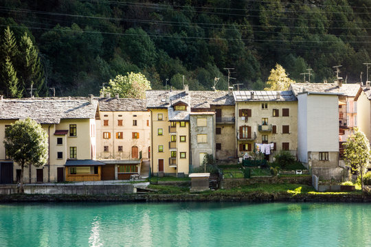 Campodolcino, Val San Giacomo, Italien 