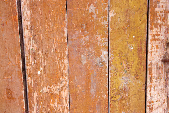 texture of old wooden planks © dvulikaia