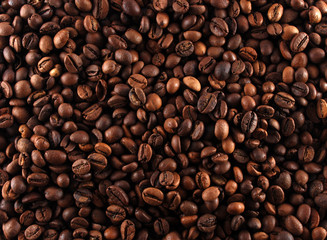 Fototapeta premium roasted coffee beans
