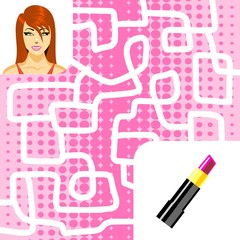 Labyrinth maze for children