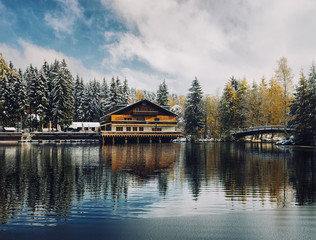 Obraz premium Fichtelsee