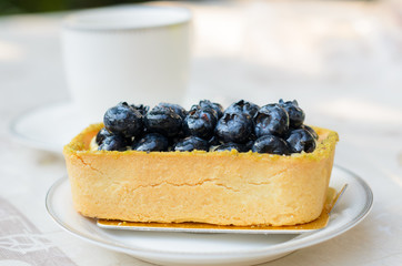 Blueberry cheesecake