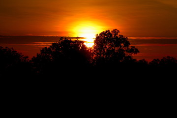 Sunset in the Northern Territory - AUSTRALIA
