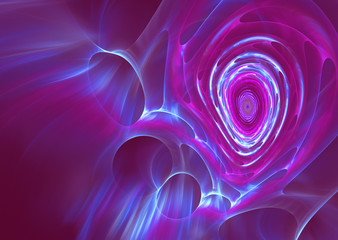 abstract multicolored fractal pattern