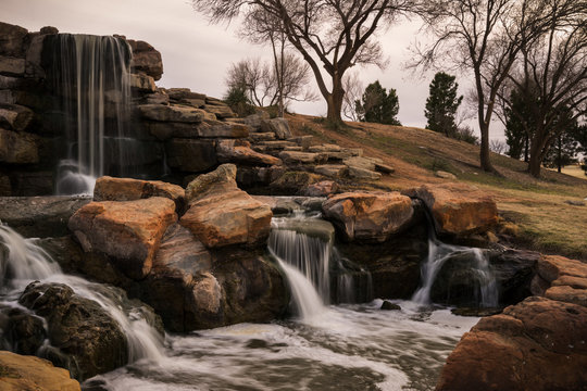Dunbar Lake Waterfall