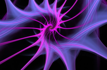 abstract multicolored fractal pattern