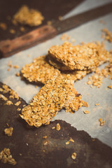 homemade oat bars