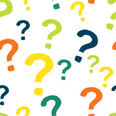 Qestion Mark Seamless Fill