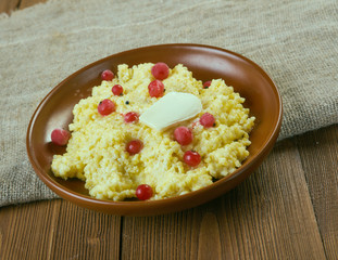 Polish  millet porridge