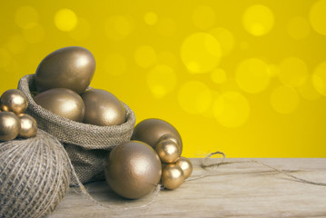 golden eggs in the sack