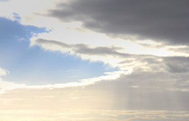 Fototapeta na wymiar The sky and cloud above La perouse, Sydney ,Australia
