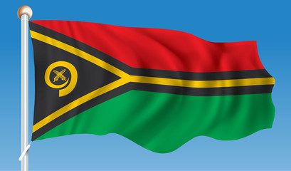 Flag of Vanuatu