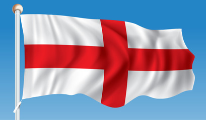 Fototapeta premium Flag of England