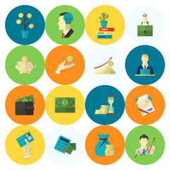 Business and Finance Icon Set
