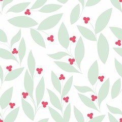 Leaves. Seamless background for your design