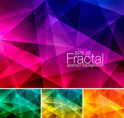 Fractal abstract background