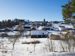 a view of the village