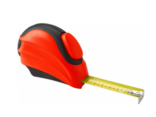 tape measure isolated on white background