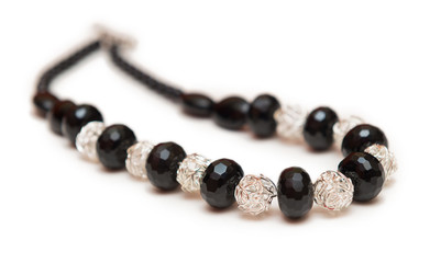 Elegant jewellery isolated on the white background