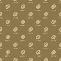 Coffee seamless pattern