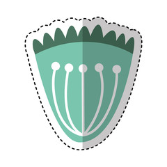 cute flower nature icon vector illustration design