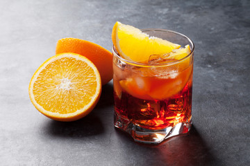 Negroni cocktail